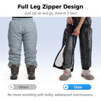 Today's 50% Off Sale🔥Waterproof Zipper Fleece-Lined Leg Warmers