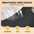 💥Free Shipping ✈️Knob Design Breathable Mesh Leather Shoes