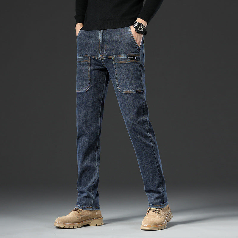 🔥50% OFF👖Men’s Slim Fit 6-Pocket Jeans