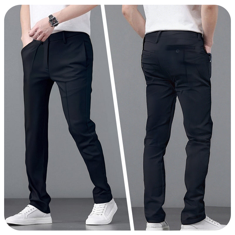 🔥Classic and Stylish✨Men's Solid Color Suit Pants