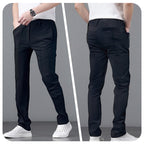 🔥Classic and Stylish✨Men's Solid Color Suit Pants