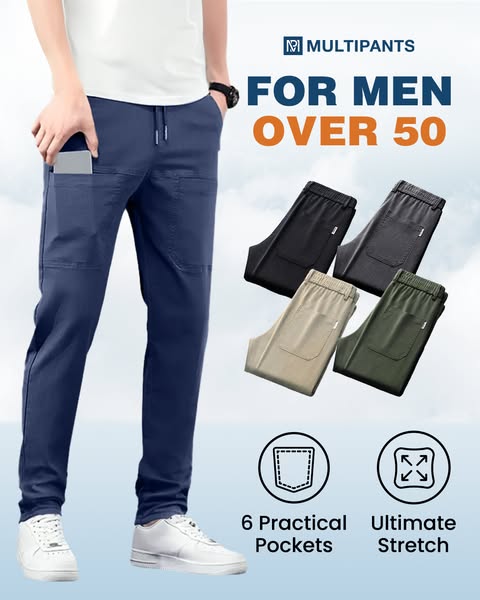 💥Christmas Sale: Clearance at 67% Off🥰MultiPants – High Stretch Multi-pocket Durable Cargo Pants