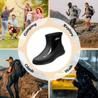 Drawstring-top Waterproof Rain Boots