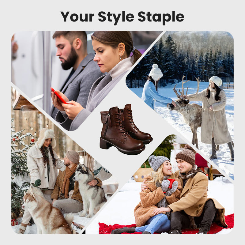 🥾 52% OFF NOW!🙋‍♀️Great Gift-retro British Style Boots💕