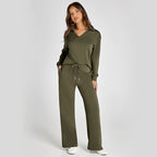 💖59% OFF!👍Women's 2 Piece Sets Outfits Casual Long Sleeve Sweatsuits Sets✨
