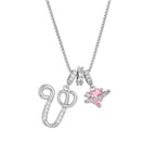 💖Last Day 50% OFF✨3-Layering Initial A-Z Letter Pendant Necklaces🎀