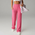 💗LAST DAY SPECIAL - 54%OFF💕Women's Plain Loose Straight Leg Pants