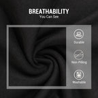 Men's High-Neck Slim-Fit Solid Color Minimalist T-Shirt