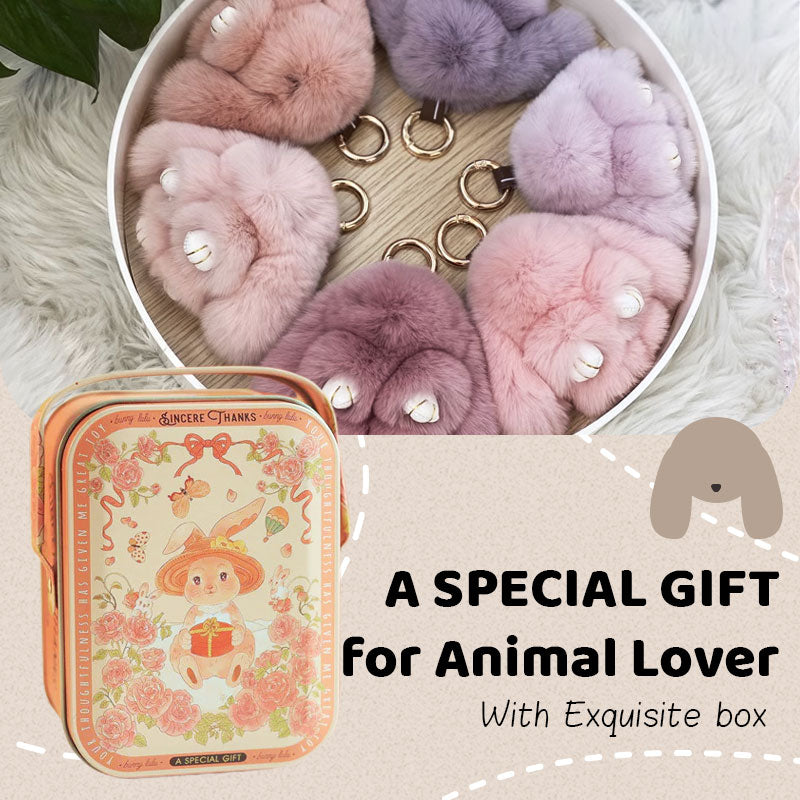 🐰60% OFF NOW! 🏆 Handmade Soft Bunny PomPom Charms – Adorable Design, Premium Yarn & Perfect for Bags/Keys 🎀