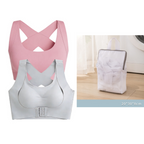 🎉LAST DAY SALE -70% OFF⚡Front Closure Cross-Back Wireless Posture Bra