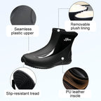 Drawstring-top Waterproof Rain Boots