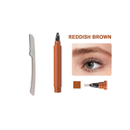 💄✨Waterproof 4-in-1 Beard & Eyebrow Pen - Lasting & Smudge-Free