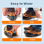 ❄️Hot Sale 48% OFF🔥Outdoor Anti-Slip Crampons for Hiking Boots & Shoes❄️