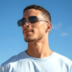 Today's Flash Sale⚡Fashionable Frameless HD Crystal Stone Polarized Sunglasses