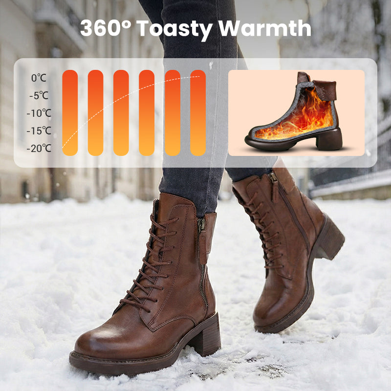 🥾 52% OFF NOW!🙋‍♀️Great Gift-retro British Style Boots💕