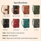 ✨Women's RFID Blocking Leather Wallet