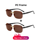 Today's Flash Sale⚡Fashionable Frameless HD Crystal Stone Polarized Sunglasses