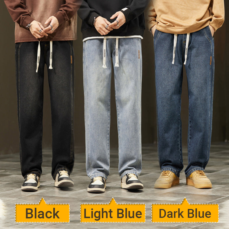 💎 50% OFF! 💎 Men's Loose Straight Jeans – Breathable, Relaxed Fit & Effortless Summer Style 👖