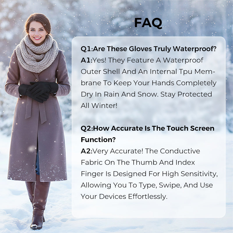 Today Only: 50% Off✨【Unisex Shearling Leather Warm Gloves—Windproof Fashion Essential】✨