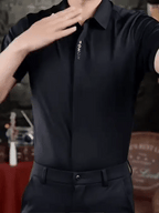 🔥Fliwos® Men's Ice Silk Quick-drying Business Shirt