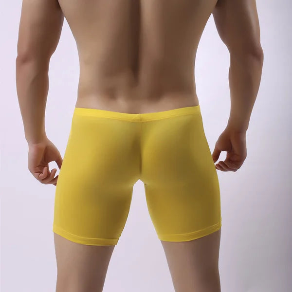 🔥50% OFF💝Ice Silk Sport Breathable Boxer Shorts For Men