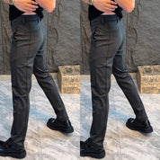 🔥Classic and Stylish✨Men's Solid Color Suit Pants