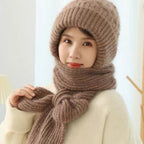 🔥🎅EARLY CHRISTMAS SALE -49% OFF🎄Winter Versatile Knitted Hooded Scarf for Women