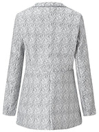💐Big Sale-49% Off💕Women's Solid Color Pocket Long Sleeve Open Front Coat