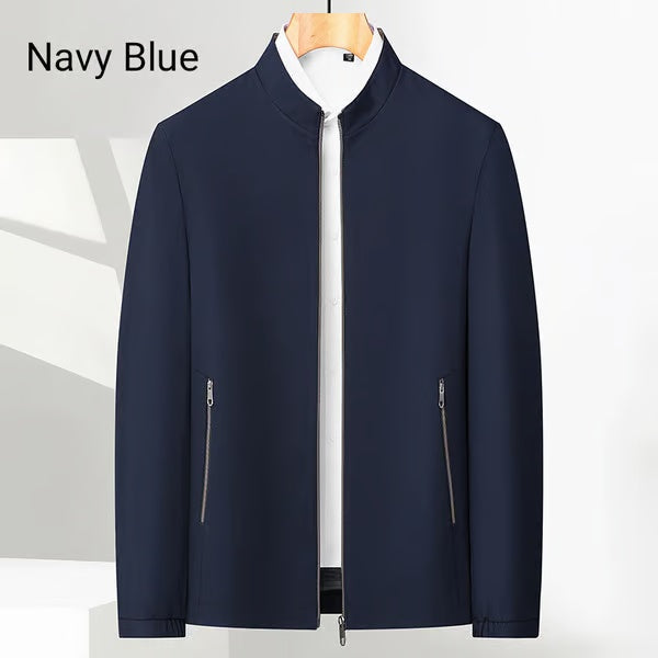 ✨Fliwos® Men's Standing Collar Zipper Casual Jacket