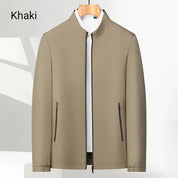 ✨Fliwos® Men's Standing Collar Zipper Casual Jacket