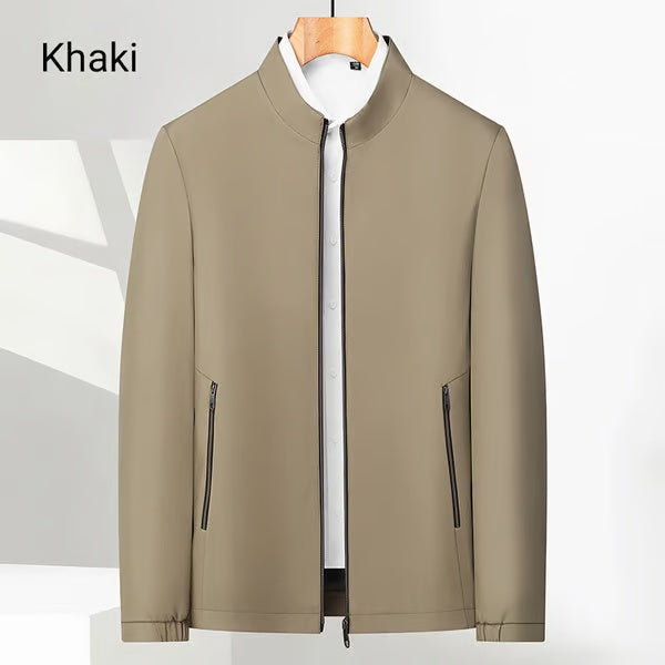 ✨Fliwos® Men's Standing Collar Zipper Casual Jacket