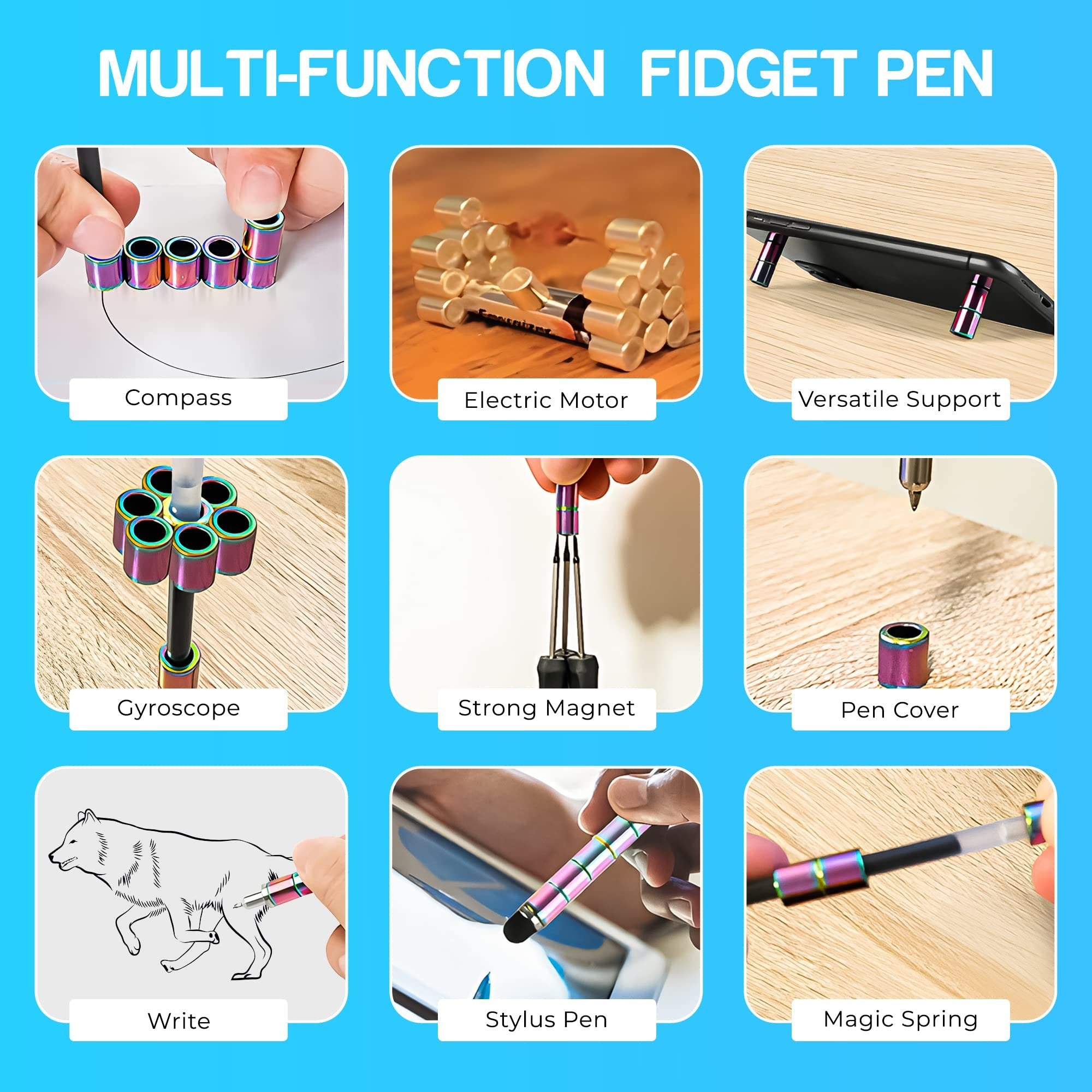 🎅Christmas gifts🎁|Magnetic Fidget Pen🖊️