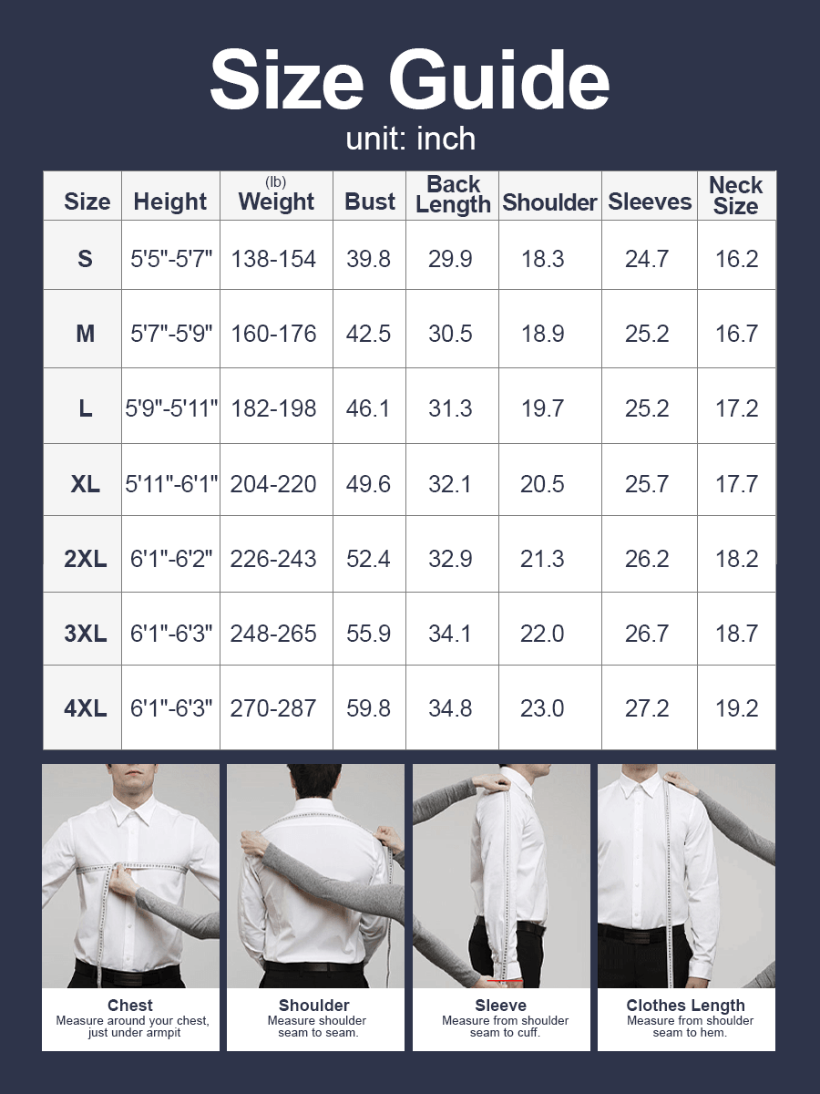 💥CLEARANCE👑Fliwos Men's TriProof Stretch Iron-free Shirts