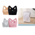 🎉LAST DAY SALE -70% OFF⚡Front Closure Cross-Back Wireless Posture Bra