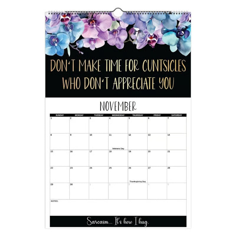 🏆Christmas Pre Sale 49% OFF - Here We F*cking Go Again: 2026 Swear Calendar for Tired-Ass Women