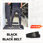 👖Men’s Casual Slim-Fit Solid Color Pants+Belt (✈️Free Shipping)