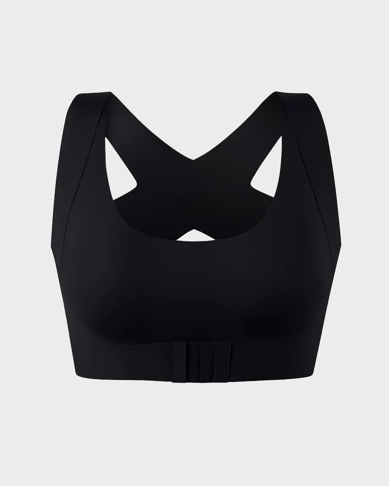 🎉LAST DAY SALE -70% OFF⚡Front Closure Cross-Back Wireless Posture Bra