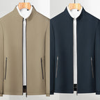 ✨Fliwos® Men's Standing Collar Zipper Casual Jacket