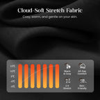 Women's Mock Neck Knit A-Line Mini Dress