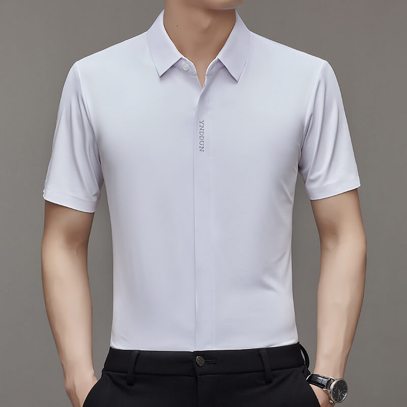 🔥Fliwos® Men's Ice Silk Quick-drying Business Shirt