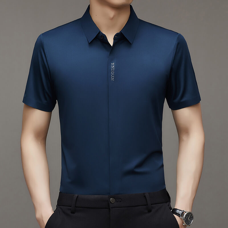 🔥Fliwos® Men's Ice Silk Quick-drying Business Shirt