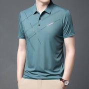 👕 HOT SALE — Men's Ice Silk Stretch Shirt ❄️ Cool & Comfortable