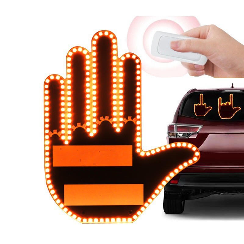 Today's Flash Sale⚡60% OFF🔥Middle Finger Gesture Light with Remote