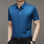 🔥Fliwos® Men's Ice Silk Quick-drying Business Shirt