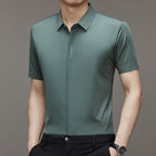 🔥Fliwos® Men's Ice Silk Quick-drying Business Shirt