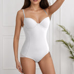 🏆Shapewear Bodysuit with Bra | Ruched Slimming Adjustable Waist✨