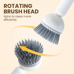 💥Christmas Sale BUY 1 GET 1 FREE🧼 Spin Away Grime Easily – Rotatable Cleaning Brush 🔄|Powerful & Ergonomic for Every Surface✅