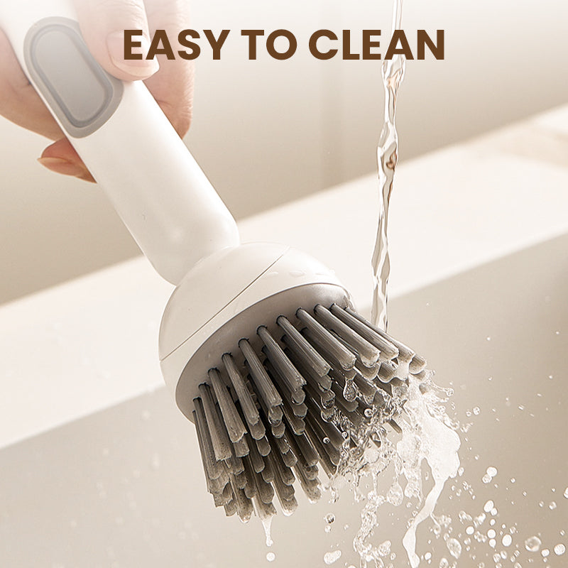 💥Christmas Sale BUY 1 GET 1 FREE🧼 Spin Away Grime Easily – Rotatable Cleaning Brush 🔄|Powerful & Ergonomic for Every Surface✅