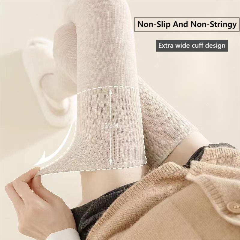 🔥Final Day: 53% OFF🧦Women's 100% Cotton Thermal Knee-High Socks
