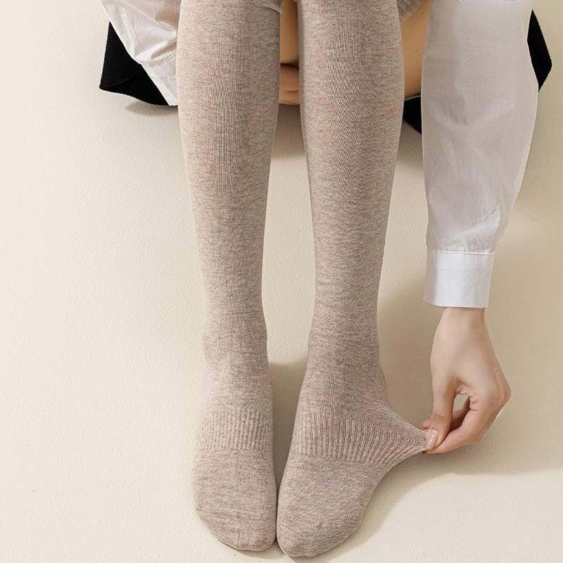 🔥Final Day: 53% OFF🧦Women's 100% Cotton Thermal Knee-High Socks